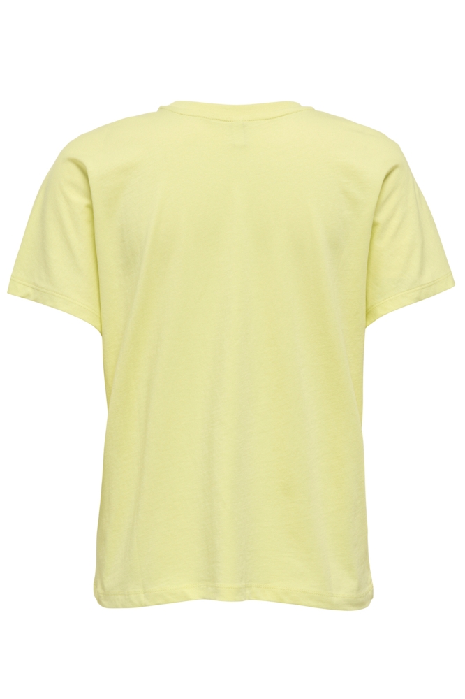 ONLPETREA LIFE S/S SUMMER TOP CS JR 15358378 YELLOW IRIS/FLOWER